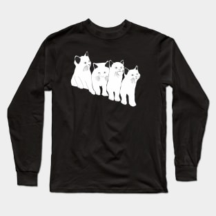 Funny Cats and Kittens Long Sleeve T-Shirt